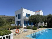 Gavalochori Kreta, Gavalochori: Villa im Kykladenstil mit Meerblick und Bergblick zu verkaufen Haus kaufen